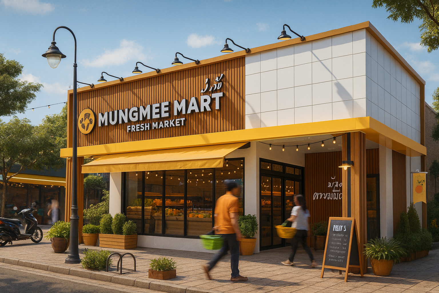 ภาพบรรยากาศหน้าร้าน Mungmee Mart